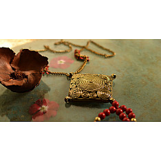 प्रभा ✺ Brass Necklace { 2 }